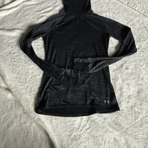 Under Armour Charcoal Striped Turtleneck